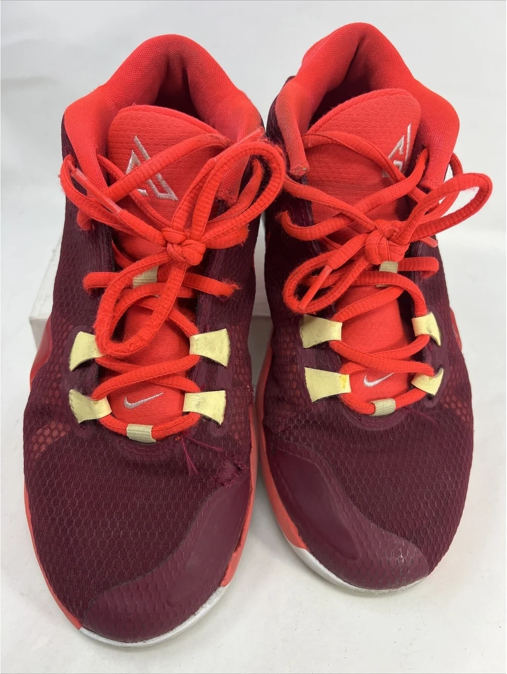Nike Zoom Freak 1 Noble Red Giannis Antetokounmpo BQ5633-600 Kids Size 6.5Y